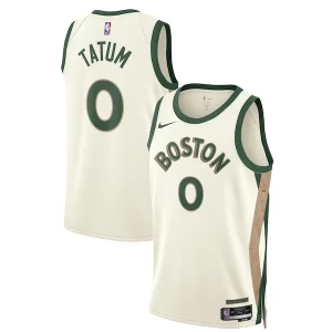 Jayson Tatum Boston Celtics Nike Unisex 2023/24 Incontournable Swingman Jersey White City Edition - Pour les matchs d'athlétisme - Restez frais et confortable