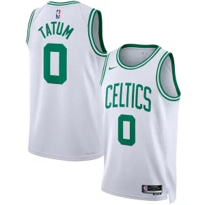 Jayson Tatum Boston Celtics Nike Unisex Swingman Jersey Association Stylish Edition White - Maillot de championnat - Revivez les victoires glorieuses