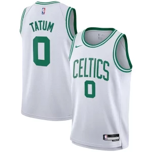 Jayson Tatum Boston Celtics Nike Youth Gracieux Swingman Jersey Association Edition White - Vêtement de fan emblématique - Montrez votre amour pour l'équipe