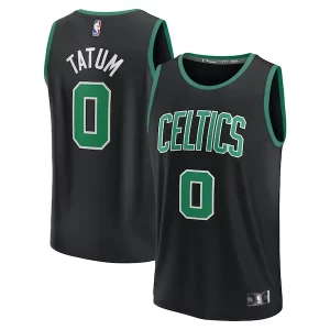 Jayson Tatum Boston Celtics Fast Break Replica Splendide Player Jersey Statement Edition Black - Collectionner ce maillot rare - Augmentez la valeur de votre collection