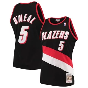 Jermaine O'Neal Portland Sophistiqué Trail Blazers 1999/00 Hardwood Classics Swingman Jersey Black - Collectionner ce maillot rare - Augmentez la valeur de votre collection