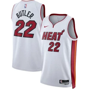 Jimmy Butler Miami Heat Exclusif Nike Unisex Swingman Jersey Association Edition White - Promotion limitée - Profitez de la réduction avant qu'elle ne soit terminée