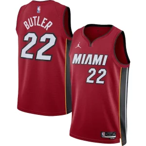 Jimmy Butler Miami Heat Gracieux Jordan Brand Unisex Swingman Jersey Statement Edition Red - Pour les amateurs de basketball passionnés - Livraison rapide