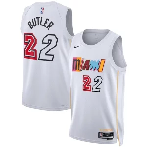 Jimmy Butler Miami Heat Splendide Nike Unisex 2022/23 Swingman Jersey City Edition White - Stock limité - Commandez vite votre maillot exclusif