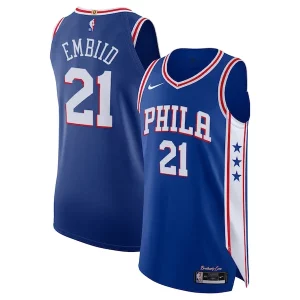 Joel Confortable Embiid Philadelphia 76ers Nike Authentic Jersey Association Edition Royal - Livraison gratuite - Économisez sur les frais d'expédition