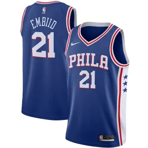 Joel Embiid Philadelphia 76ers Nike Captivant 2019/2020 Swingman Jersey Icon Edition Royal - Offre d'achat groupé - Achetez avec vos amis et économisez