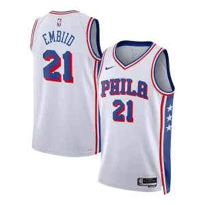 Joel Tendance Embiid Philadelphia 76ers Nike Youth Swingman Jersey Association Edition White - Idéal pour les soirées de sport - Montrez votre style