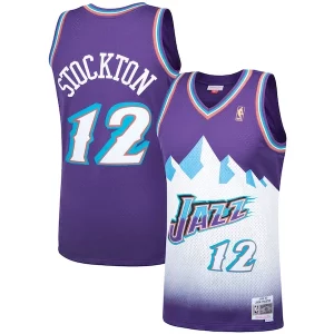 John Classique Stockton Utah Jazz Hardwood Classics Swingman Jersey Purple - Giftez-le à un fan dévoué - Livraison en temps pour les fêtes