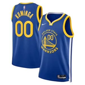 Jonathan Kuminga Golden State Warriors Nike Unisex Exclusif Swingman Badge Player Jersey Icon Edition Royal - Garantie satisfaction - Si vous n'êtes pas satisfait