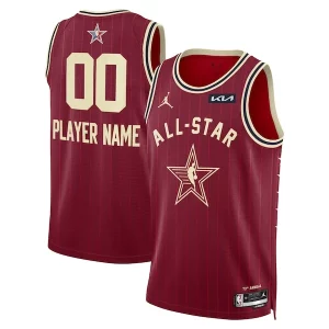 Jordan Brand Unisex 2024 NBA All Star Game Swingman Custom Authentique Jersey Crimson - Offre spéciale - Achetez maintenant et économisez