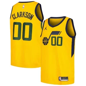 Jordan Clarkson Utah Jazz Jordan Brand Swingman Player Jersey Statement Stylish Edition Yellow - Offre spéciale - Achetez maintenant et économisez