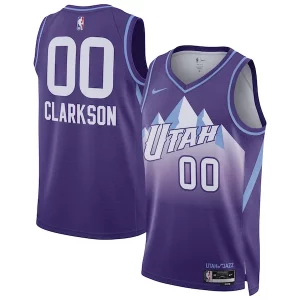 Jordan Clarkson Utah Jazz Nike Unisex Tendance 2024/25 Swingman Player Jersey City Edition Purple - Fait à la main - Un produit unique et de qualité