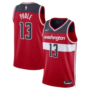 Jordan Poole Washington Wizards Nike Unisex Swingman Jersey Icon Edition Red Prime - Maillot de collection - Un bijou pour les amateurs