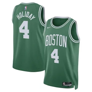 Jrue Superbe Holiday Boston Celtics Nike Unisex Swingman Jersey Icon Edition Kelly Green - Offre spéciale - Achetez maintenant et économisez