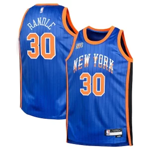 Julius Randle New York Knicks Nike Youth Swingman Replica Jersey City Edition Éclatant Blue - Collectionner ce maillot rare - Augmentez la valeur de votre collection