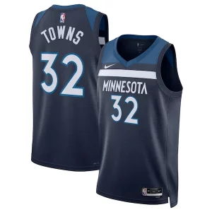 Karl Anthony Towns Minnesota Exquisite Timberwolves Nike Unisex Swingman Jersey Icon Edition Navy - Pour les amateurs de basketball passionnés - Livraison rapide