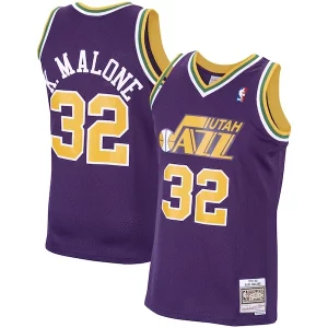 Karl Malone Utah Jazz 1991/92 Hardwood Dashing Classics Swingman Jersey Purple - Édition limitée - Uniques dans leur genre