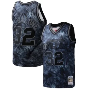 Karl Malone Utah Jazz Hardwood Classics 1991/92 Tie Captivant Dye Swingman Jersey Black - Nouvelle arrivée - Êtes-vous prêt pour la saison ?