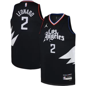 Kawhi Leonard LA Clippers Jordan Brand Youth Swingman Jersey Moderne Statement Edition Black - Idéal pour les collectionneurs - Qualité premium garantie