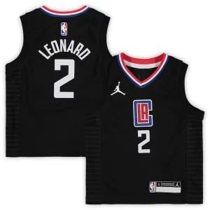 Kawhi Leonard LA Clippers Jordan Sophistiqué Brand Preschool 2020/21 Fast Break Replica Jersey Statement Edition Black - Giftez-le à un fan dévoué - Livraison en temps pour les fêtes