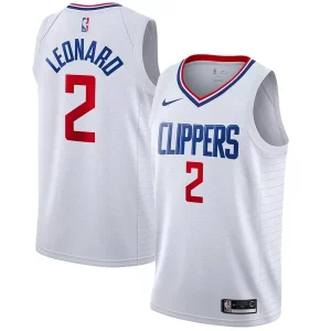Kawhi Leonard LA Clippers Nike 2019/2020 Swingman Jersey Éclatant Association Edition White - Maillot de collection - Un bijou pour les amateurs