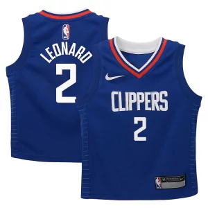 Kawhi Leonard LA Clippers Nike Preschool Dri FIT Swingman Player Jersey Icon Edition Incontournable Royal - Idéal pour les soirées de sport - Montrez votre style