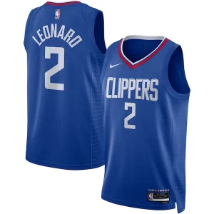 Kawhi Leonard LA Clippers Nike Unisex Gracieux Swingman Jersey Icon Edition Royal/White - Parfait pour le match jour - Montrez votre support avec style