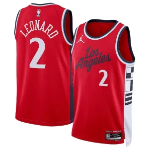 Kawhi Personalisable Leonard LA Clippers Jordan Brand Unisex 2024/25 Swingman Jersey Statement Edition Red - Maillot de marque reconnue - Faites confiance à la qualité