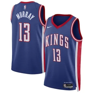 Keegan Murray Sacramento Kings Nike Unisex 2024/25 Confortable Swingman Player Jersey City Edition Blue - Style contemporain - Restez à la mode avec ce maillot