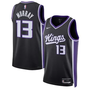 Keegan Murray Sacramento Kings Nike Unisex Swingman Jersey Icon Edition Black Captivant - Maillot authentique - Reproduit avec soin