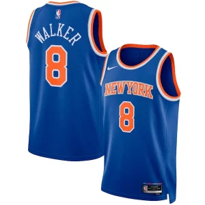 Kemba Walker New York Knicks Nike Unisex Swingman Captivant Jersey Icon Edition Blue - Promotion limitée - Profitez de la réduction avant qu'elle ne soit terminée