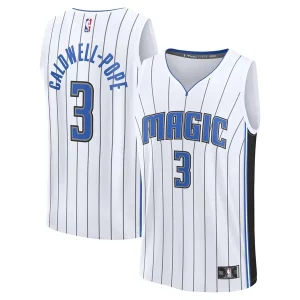 Kentavious Caldwell Pope Orlando Magic Fast Break Stylish Replica Player Jersey Association Edition White - Dernières unités - Ne manquez pas cette opportunité