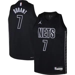Kevin Durant Brooklyn Nets Jordan Brand Youth Swingman Jersey Commémoratif Statement Edition Black - Confort et style combinés - Pour un look exceptionnel