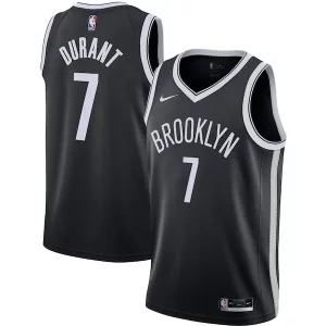 Kevin Durant Brooklyn Nets Nike 2020/21 Swingman Jersey Black Uniques Icon Edition - Édition commemorative - Souvenez-vous des moments inoubliables