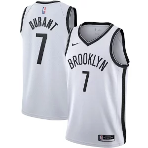 Kevin Durant Brooklyn Nets Nike 2020/21 Swingman Jersey White Association Élégant Edition - Giftez-le à un fan dévoué - Livraison en temps pour les fêtes