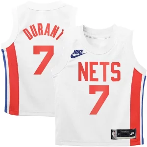 Kevin Durant Brooklyn Nets Nike Preschool 2022/23 Admirable Swingman Jersey White Classic Edition - Pour les amateurs de basketball passionnés - Livraison rapide