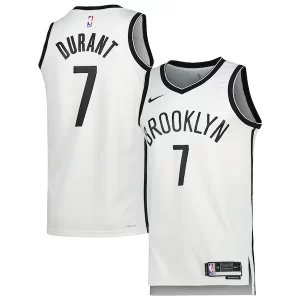 Kevin Durant Brooklyn Nets Nike Splendide Unisex Swingman Jersey Association Edition White/Black - Dernières unités - Ne manquez pas cette opportunité