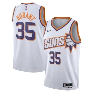Kevin Durant Phoenix Suns Élégant Nike Unisex Swingman Jersey Association Edition White/Purple - Giftez-le à un fan dévoué - Livraison en temps pour les fêtes