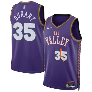 Kevin Durant Phoenix Suns Nike Personalisable Unisex 2024/25 Swingman Player Jersey City Edition Purple - Promotion limitée - Profitez de la réduction avant qu'elle ne soit terminée