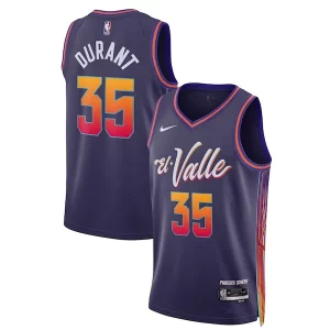 Kevin Durant Phoenix Suns Nike Unisex Vibrant 2023/24 Swingman Jersey Purple City Edition - Nouvelle arrivée - Êtes-vous prêt pour la saison ?
