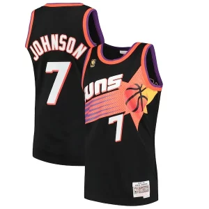 Kevin Johnson Phoenix Suns 1996/97 Hardwood Charming Classics Swingman Jersey Black - Giftez-le à un fan dévoué - Livraison en temps pour les fêtes