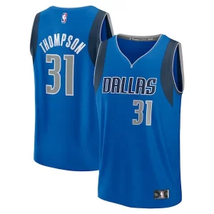 Klay Thompson Dallas Mavericks Youth Notable Fast Break Replica Player Jersey Icon Edition Blue - Style contemporain - Restez à la mode avec ce maillot