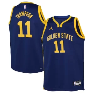 Klay Thompson Golden State Splendide Warriors Jordan Brand Youth Swingman Jersey Statement Edition Blue - Confort et style combinés - Pour un look exceptionnel