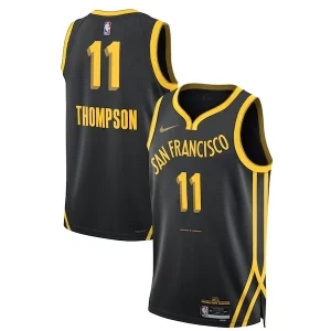 Klay Thompson Golden State Warriors Nike Unisex 2023/24 Premium Swingman Jersey Black City Edition - Giftez-le à un fan dévoué - Livraison en temps pour les fêtes