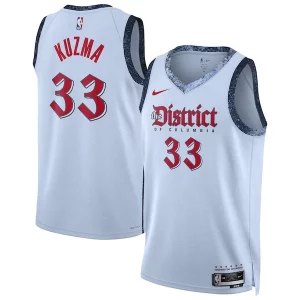 Kyle Charming Kuzma Washington Wizards Nike Unisex 2024/25 Swingman Player Jersey City Edition Powder Blue - Stock limité - Commandez vite votre maillot exclusif