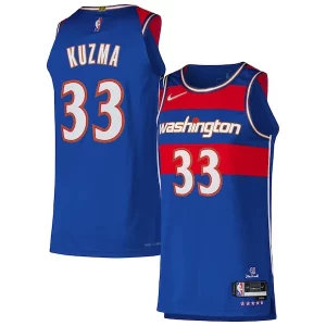 Kyle Prime Kuzma Washington Wizards Nike Authentic Player Jersey City Edition Royal - Collectionner ce maillot rare - Augmentez la valeur de votre collection