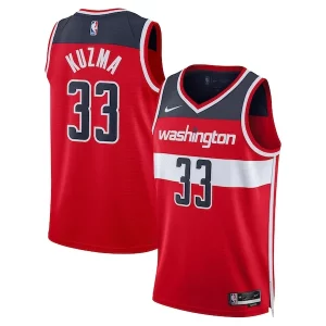Kyle Stylish Kuzma Washington Wizards Nike Unisex Swingman Jersey Icon Edition Red - Maillot de marque reconnue - Faites confiance à la qualité