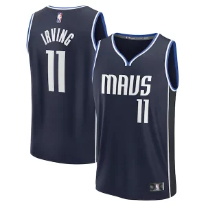 Kyrie Irving Dallas Mavericks Fast Break Captivant Replica Player Jersey Statement Edition Navy - Offre d'achat groupé - Achetez avec vos amis et économisez
