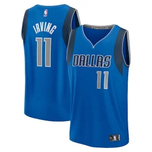 Kyrie Irving Dallas Mavericks Youth Fast Break Replica Player Élégant Jersey Icon Edition Blue - Giftez-le à un fan dévoué - Livraison en temps pour les fêtes