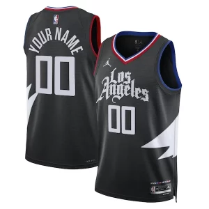 LA Clippers Jordan Brand Unisex 2022/23 Notable Swingman Custom Jersey Statement Edition Black - Fait à la main - Un produit unique et de qualité